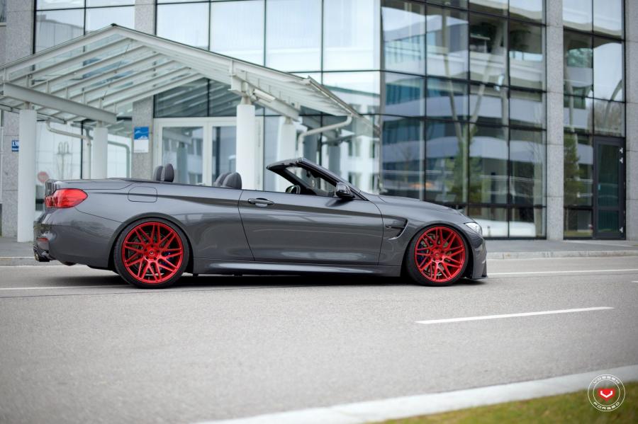  BMW M4 Convertible on Vossen Wheels (VPS-314T) 2017 года  (фото 17 из 32)